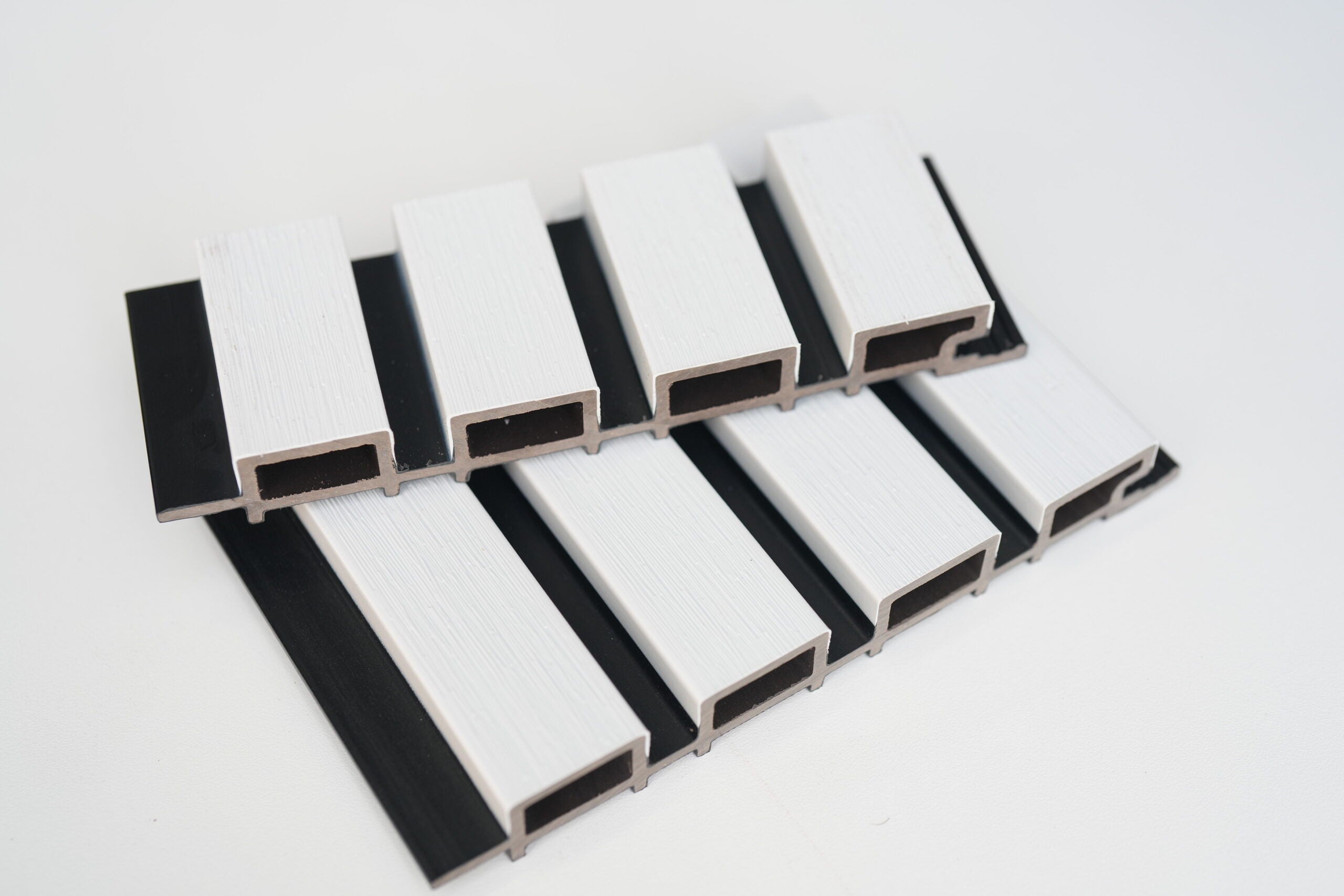 External Wall Cladding (WPC) White & Black