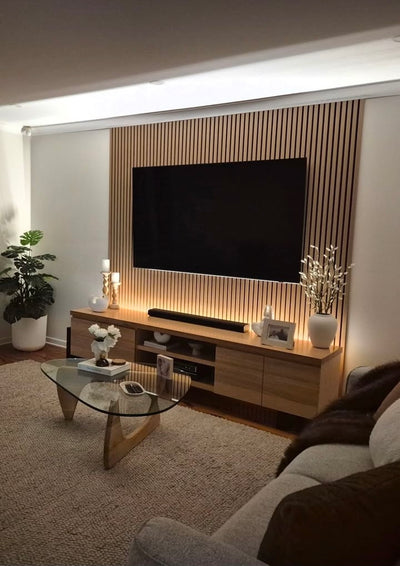 Harbour Oak Acoustic Panel 2800x600