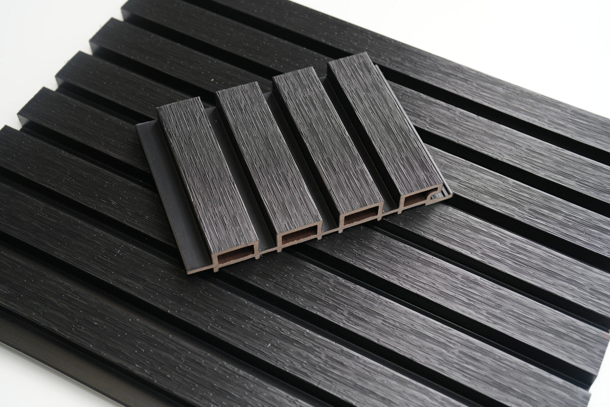 Rear Cladding External Wall Cladding (WPC) Black – Flex Acoustics By PSC