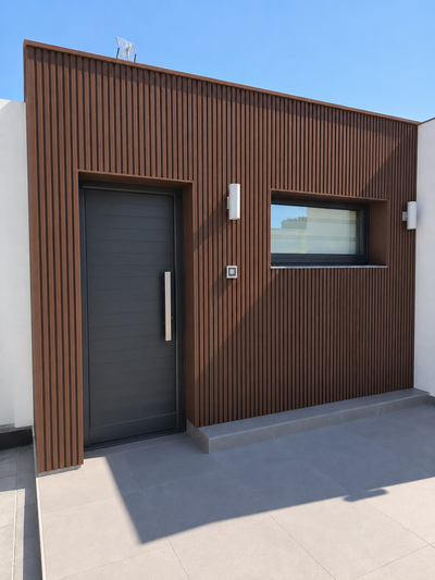 External Wall Cladding (WPC) Walnut
