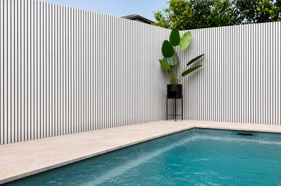 External Wall Cladding (WPC) White & Black