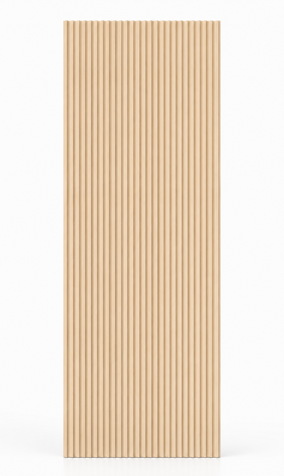 Flex Scallop Oak Panel 2700x510