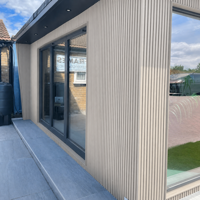 External Wall Cladding (WPC) Ash White