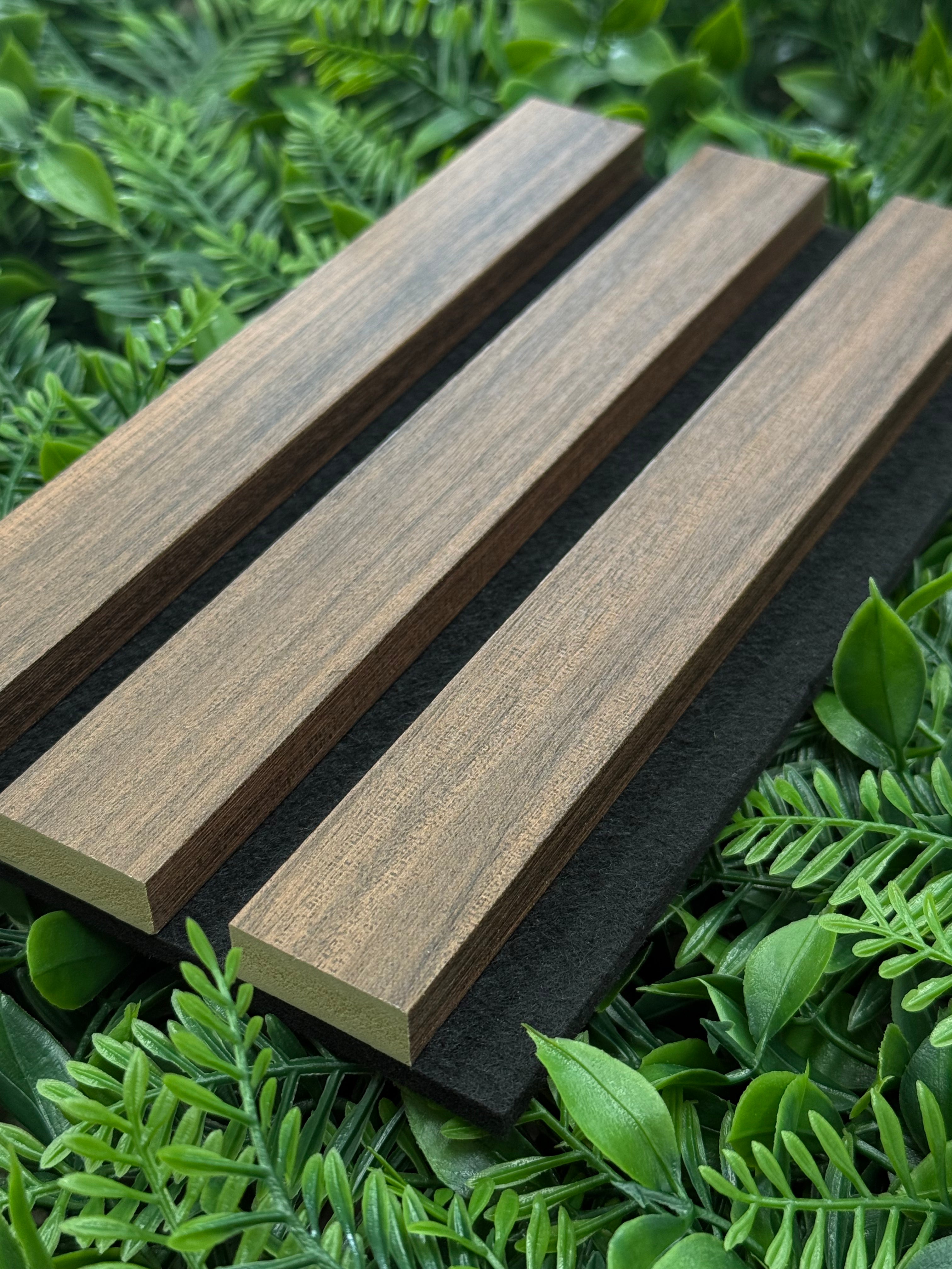 Tobacco Walnut Acoustic Panel 2800x600