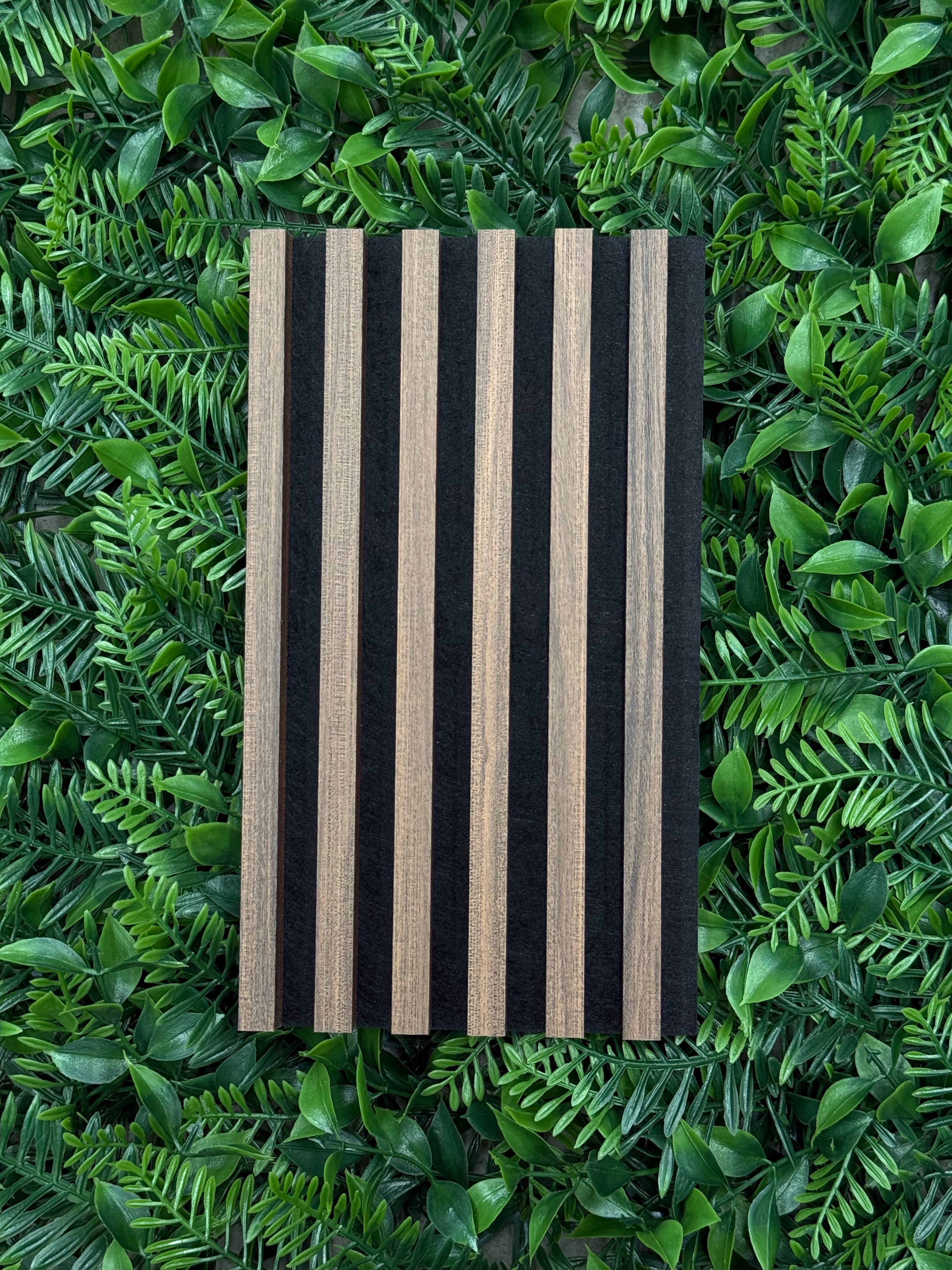 Tobacco Walnut Acoustic Panel 2800x600 Thin Slatt