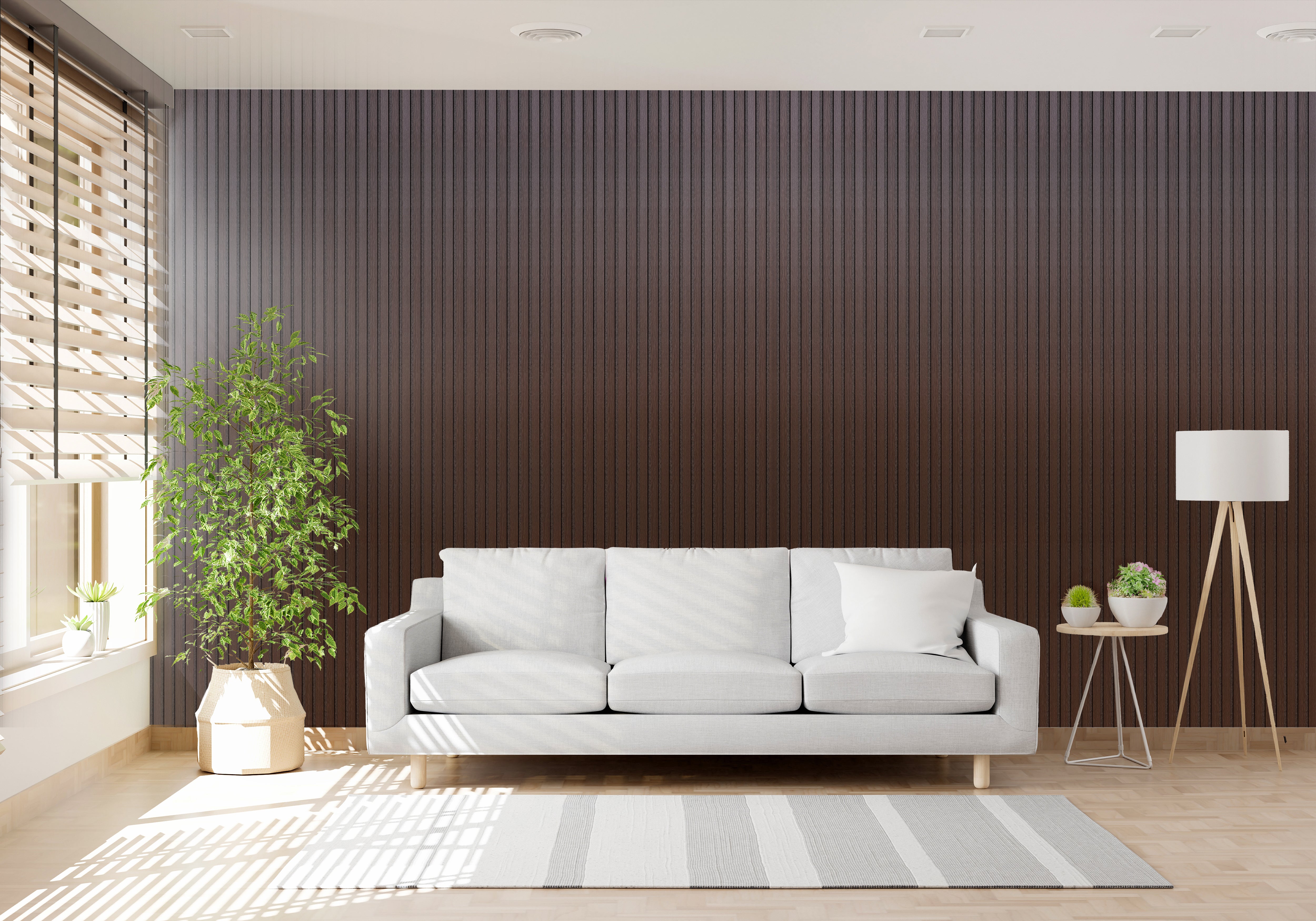 Smoked Ash Acoustic Panel 2800x600